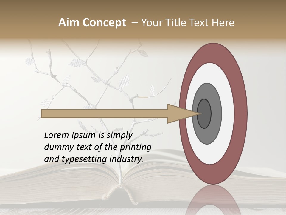 Peaceful Retired Daughter PowerPoint Template