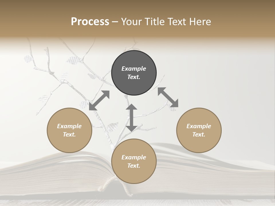 Peaceful Retired Daughter PowerPoint Template