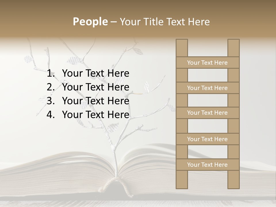 Peaceful Retired Daughter PowerPoint Template