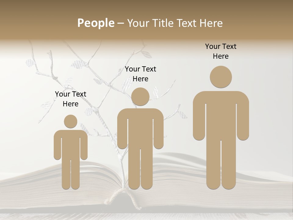 Peaceful Retired Daughter PowerPoint Template