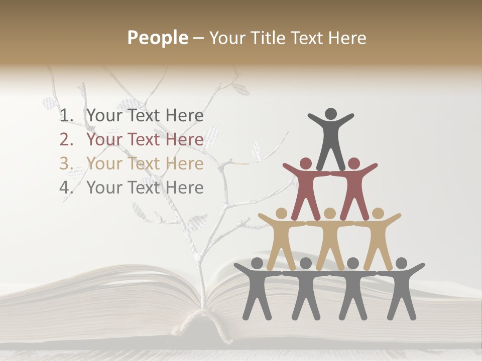 Peaceful Retired Daughter PowerPoint Template