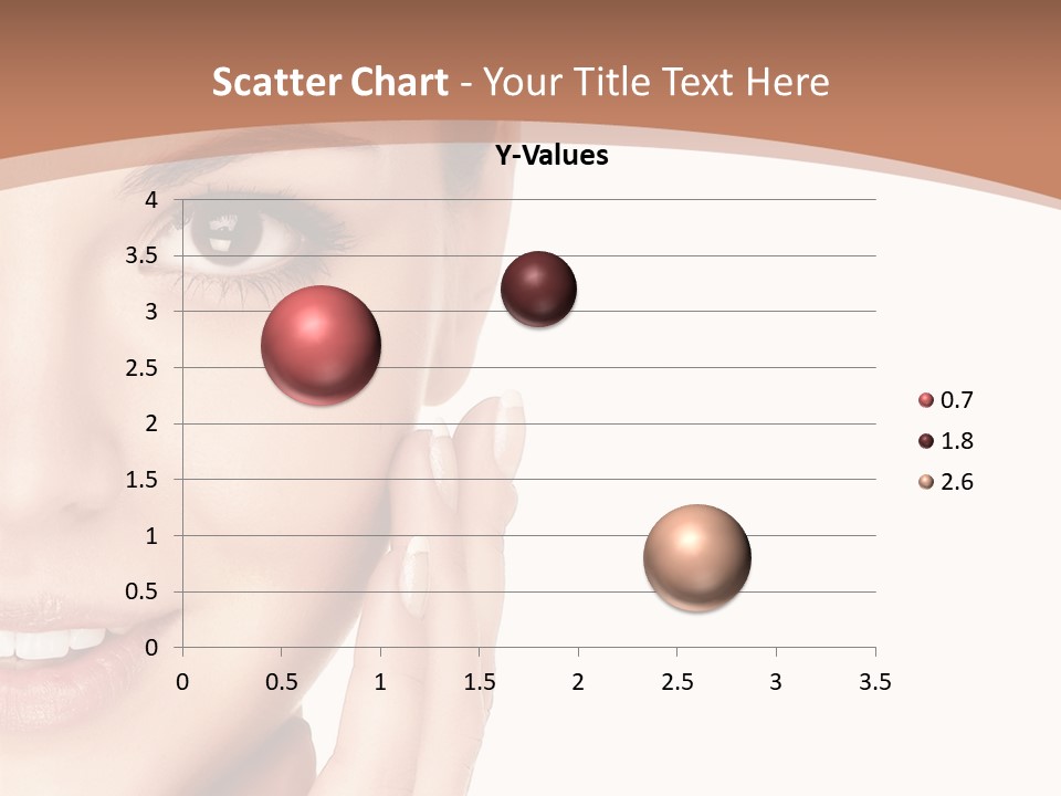 Elderly Woman Standing PowerPoint Template