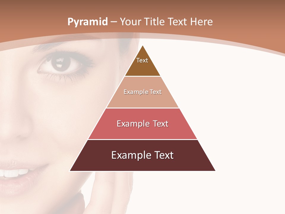 Elderly Woman Standing PowerPoint Template