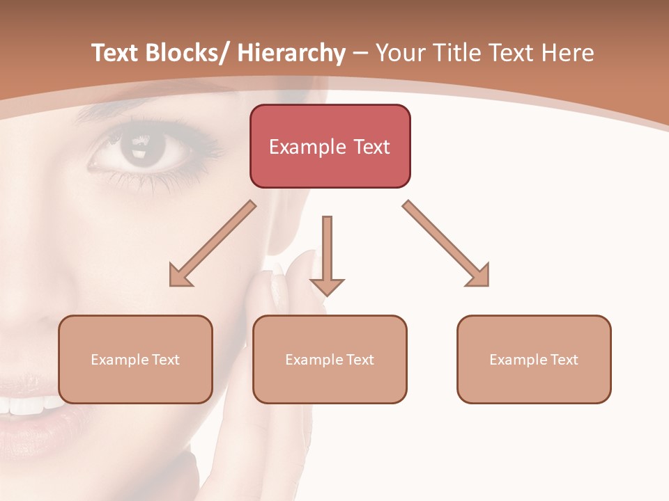 Elderly Woman Standing PowerPoint Template