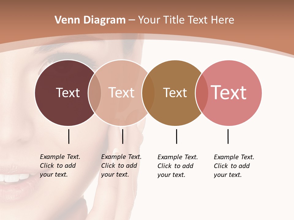Elderly Woman Standing PowerPoint Template