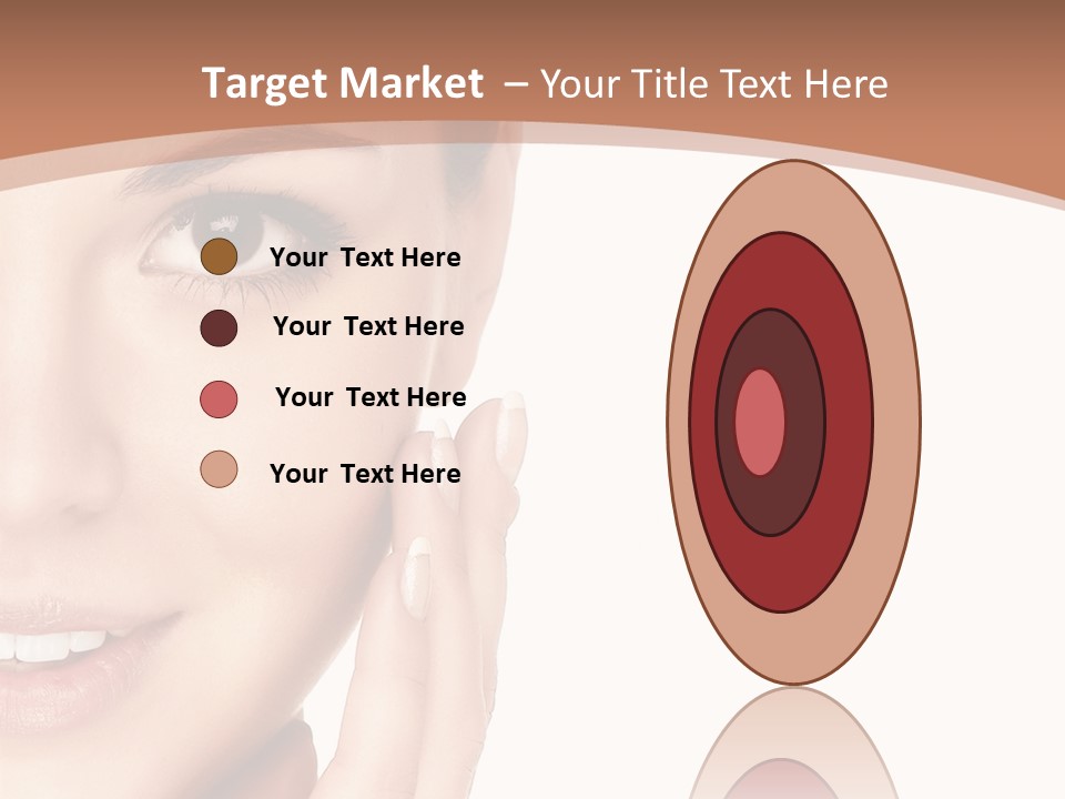 Elderly Woman Standing PowerPoint Template