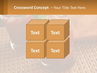 Older Standing Sunset PowerPoint Template