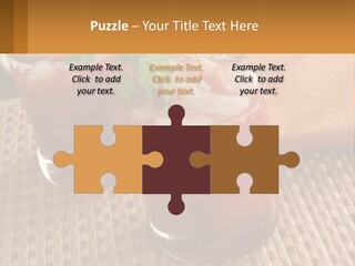 Older Standing Sunset PowerPoint Template