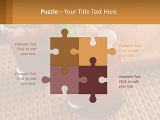 Older Standing Sunset PowerPoint Template