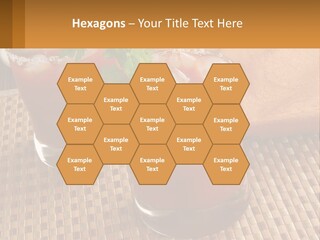 Older Standing Sunset PowerPoint Template