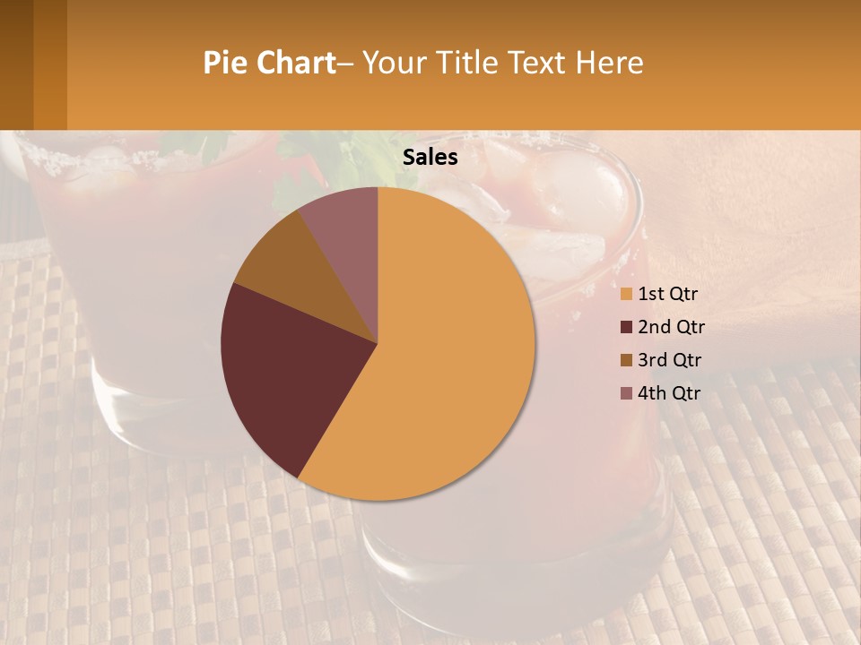 Older Standing Sunset PowerPoint Template