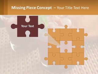 Older Standing Sunset PowerPoint Template