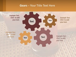 Older Standing Sunset PowerPoint Template