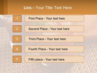 Older Standing Sunset PowerPoint Template