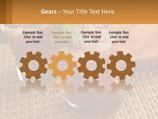 Older Standing Sunset PowerPoint Template