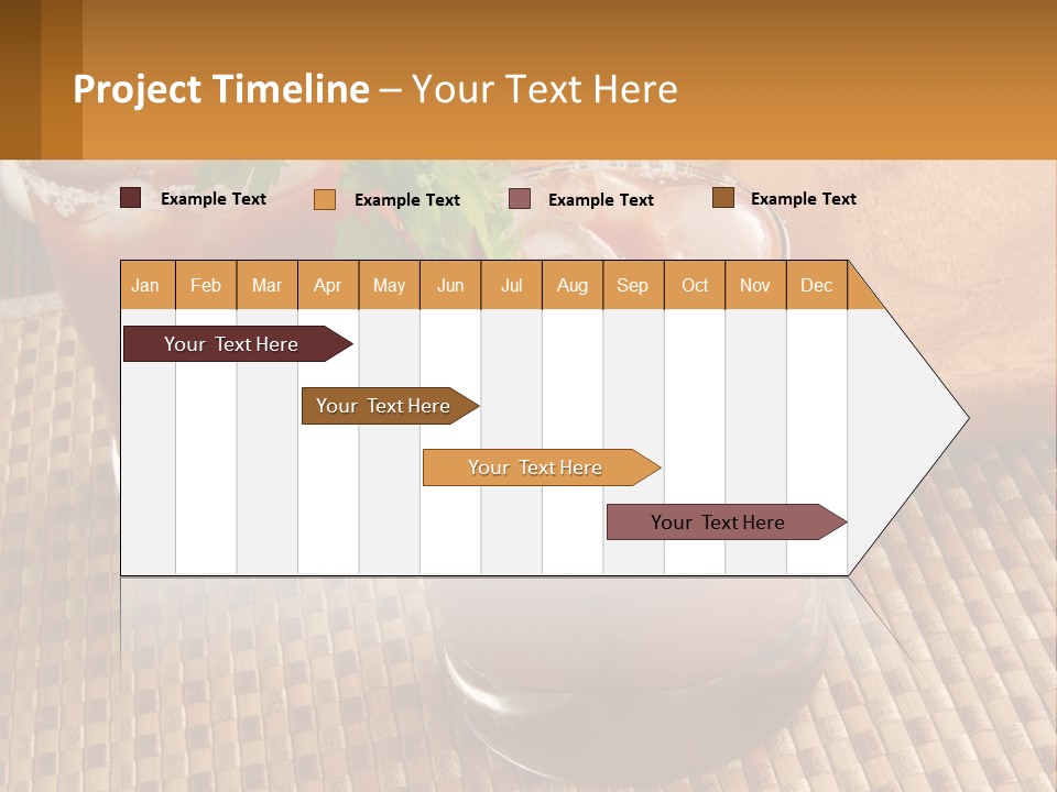 Older Standing Sunset PowerPoint Template