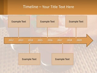 Older Standing Sunset PowerPoint Template