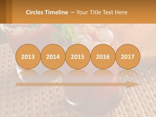 Older Standing Sunset PowerPoint Template