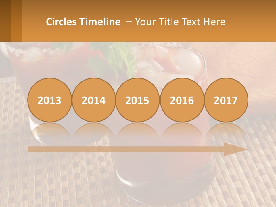 Older Standing Sunset PowerPoint Template