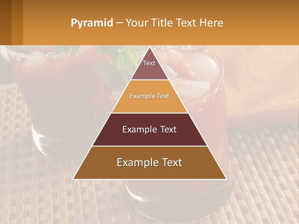 Older Standing Sunset PowerPoint Template