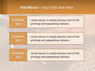 Older Standing Sunset PowerPoint Template