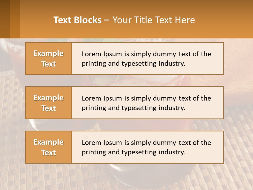 Older Standing Sunset PowerPoint Template