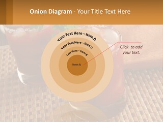 Older Standing Sunset PowerPoint Template