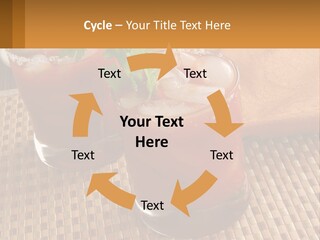 Older Standing Sunset PowerPoint Template