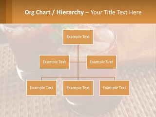 Older Standing Sunset PowerPoint Template