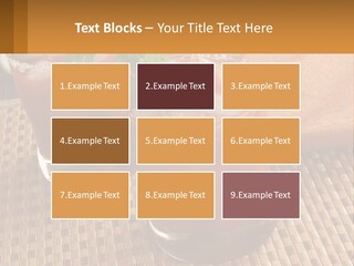 Older Standing Sunset PowerPoint Template