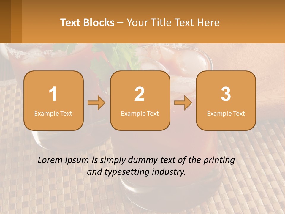 Older Standing Sunset PowerPoint Template