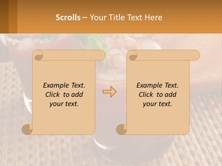 Older Standing Sunset PowerPoint Template