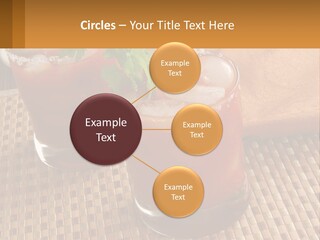 Older Standing Sunset PowerPoint Template