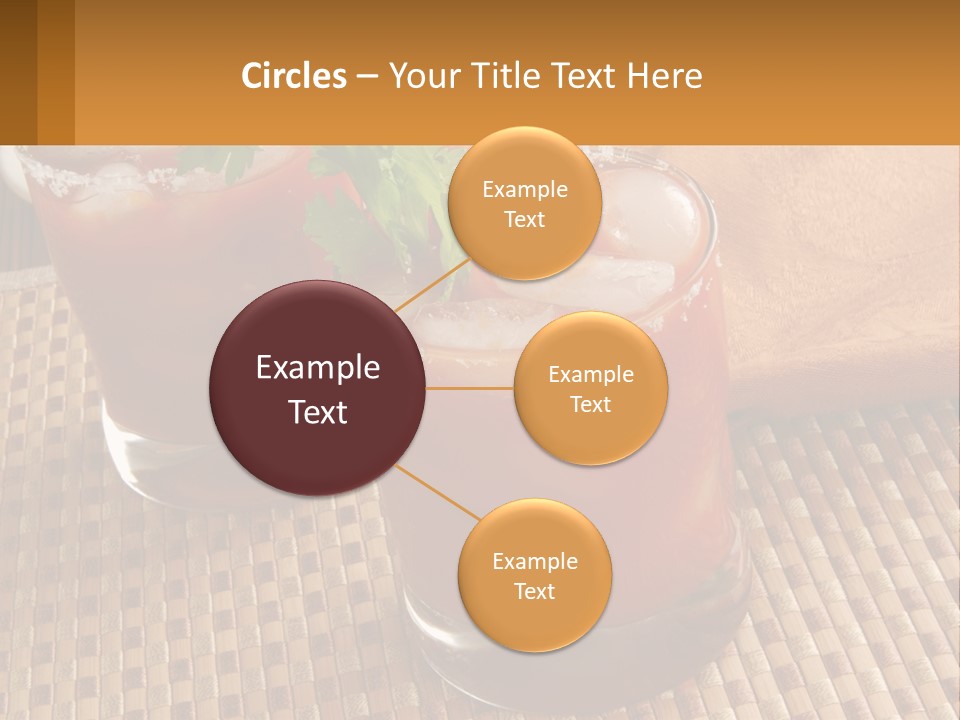 Older Standing Sunset PowerPoint Template
