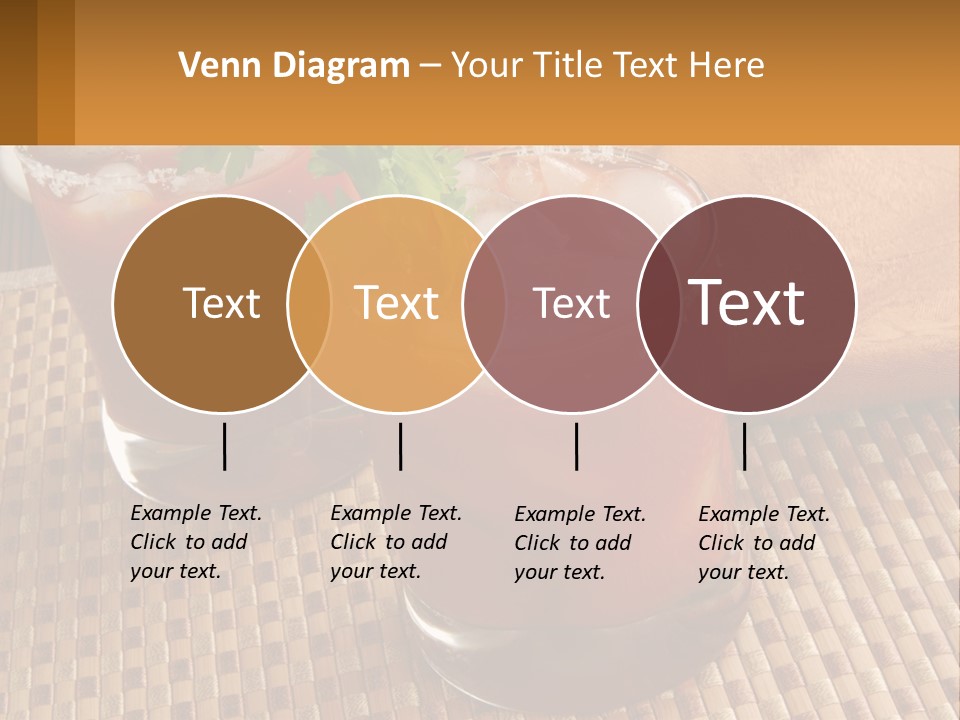 Older Standing Sunset PowerPoint Template