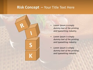 Older Standing Sunset PowerPoint Template