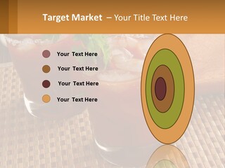 Older Standing Sunset PowerPoint Template