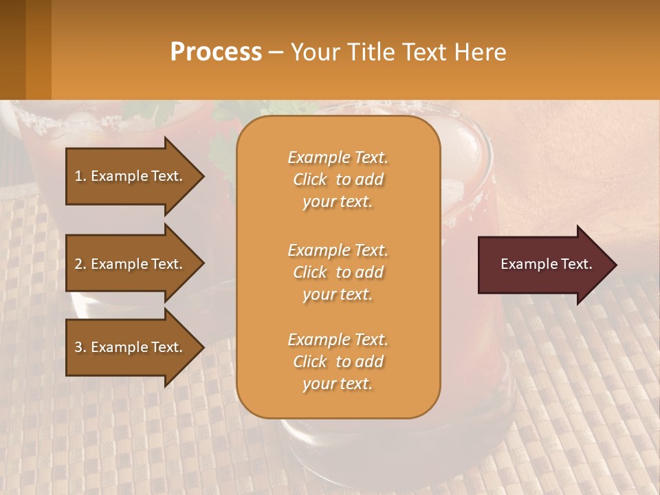 Older Standing Sunset PowerPoint Template