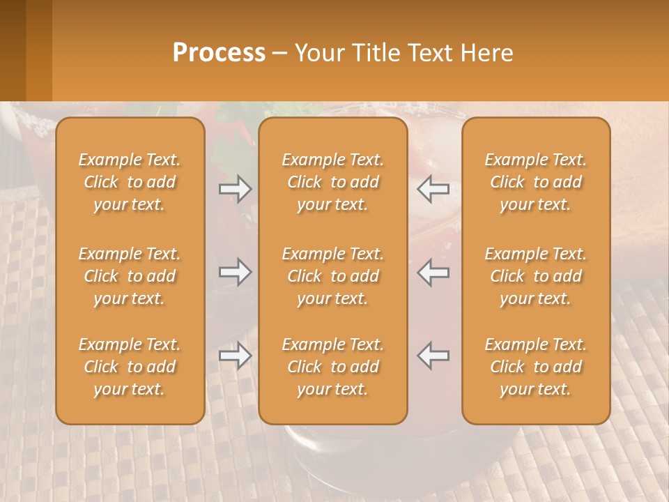 Older Standing Sunset PowerPoint Template