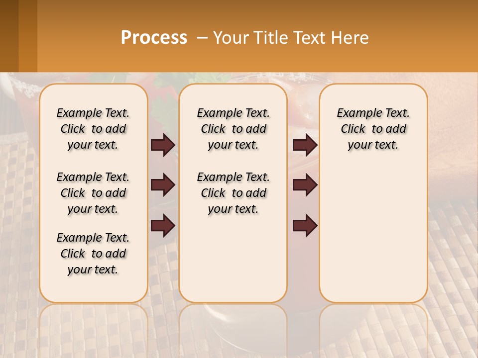 Older Standing Sunset PowerPoint Template