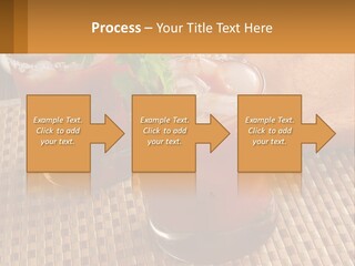 Older Standing Sunset PowerPoint Template