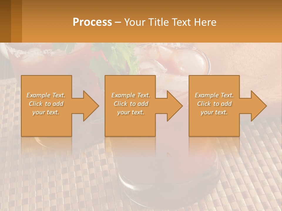 Older Standing Sunset PowerPoint Template