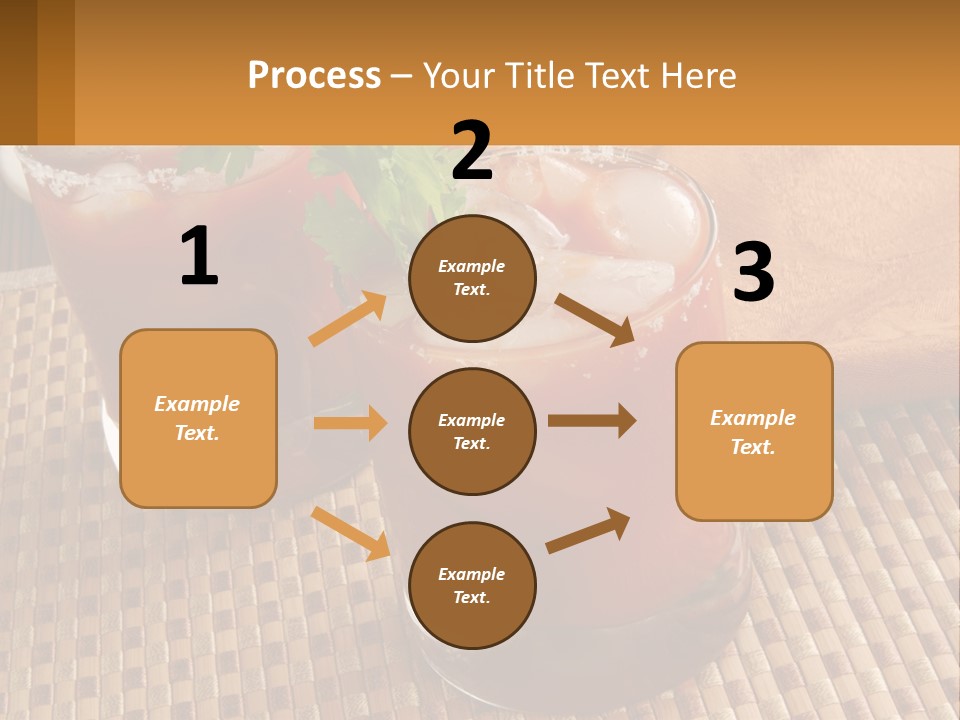Older Standing Sunset PowerPoint Template