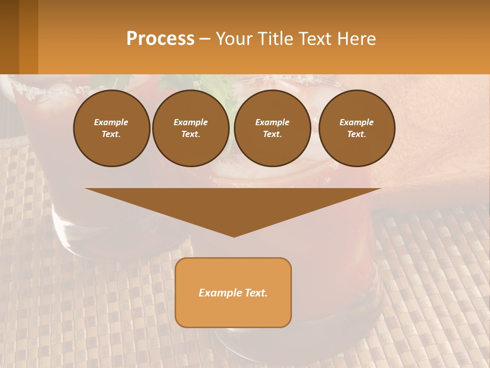 Older Standing Sunset PowerPoint Template