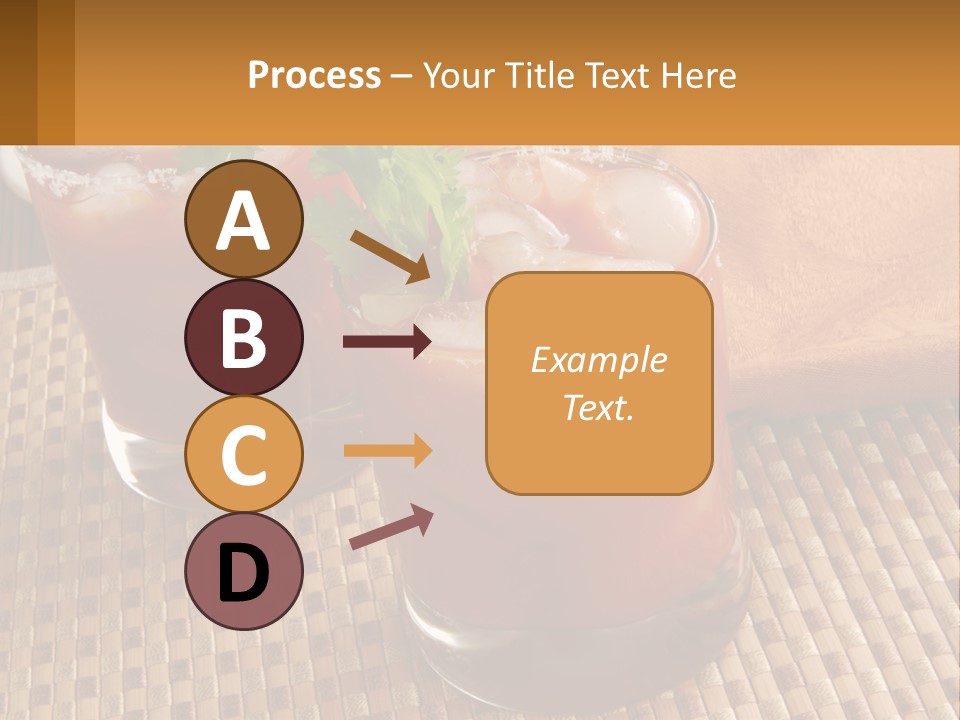 Older Standing Sunset PowerPoint Template