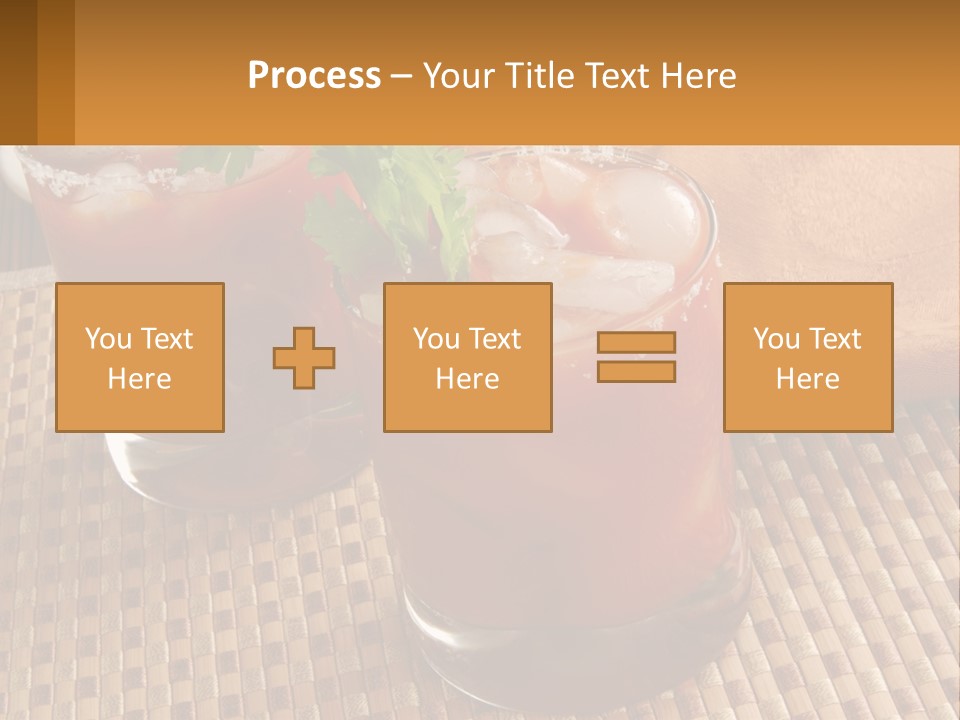 Older Standing Sunset PowerPoint Template