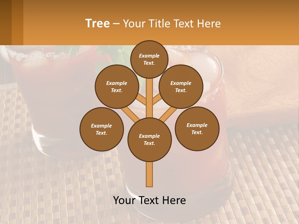 Older Standing Sunset PowerPoint Template