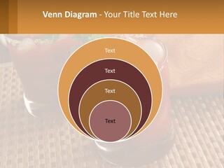 Older Standing Sunset PowerPoint Template