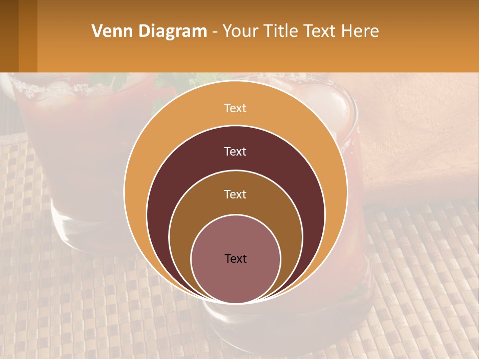 Older Standing Sunset PowerPoint Template