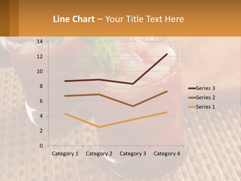 Older Standing Sunset PowerPoint Template